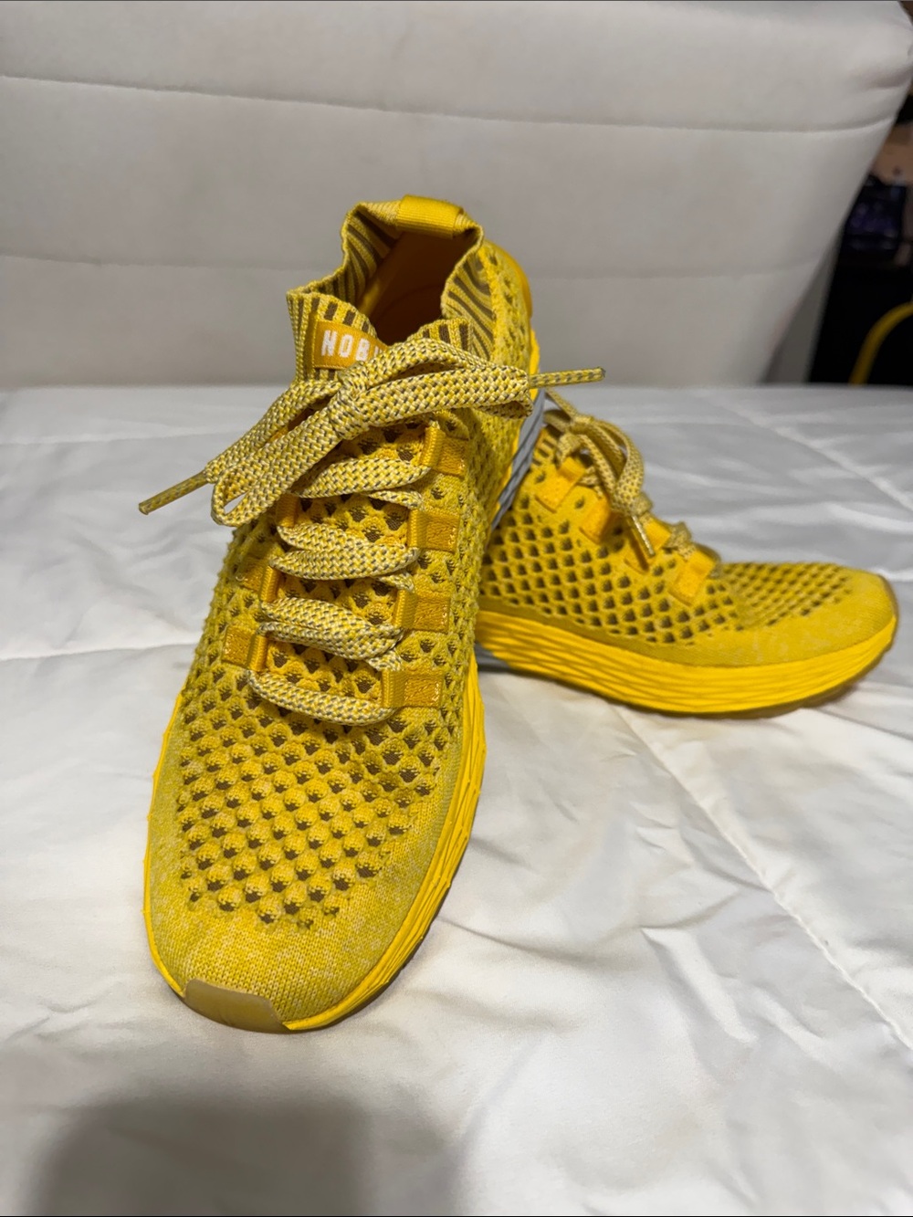 NOBULL Bright Yellow Women's Knit Training Shoes
